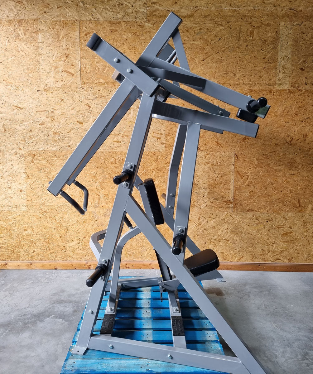 Plate loaded Set, 11 Kraftgeräte, Hammer Strength Nachbau, gebraucht - geprüfter Zustand