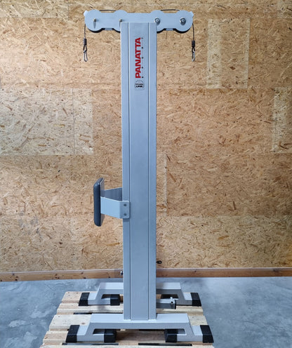 Panatta Doppel Seilzugturm, Trizepsturm von Oben, 1x mit Hüftpolster, 50kg und 80kg Gewichstblock, Triceps Pulley Tower - gebraucht - geprüfter Zustand