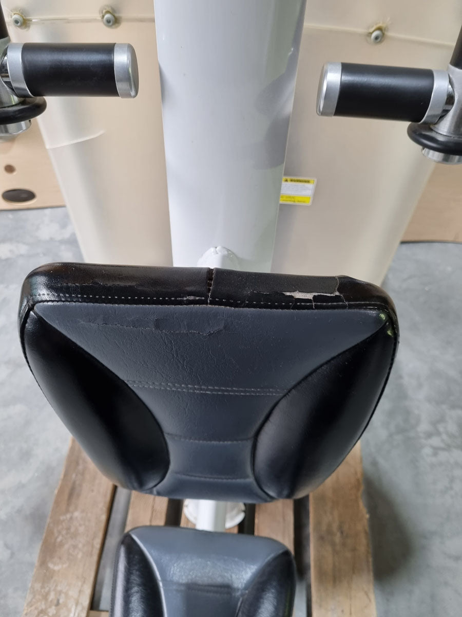 SportsArt Butterfly and Butterfly Reverse 2 in 1 Combination Machine, Lat-Press-Back Machine, Frame Color White, Used - Refurbished Condition