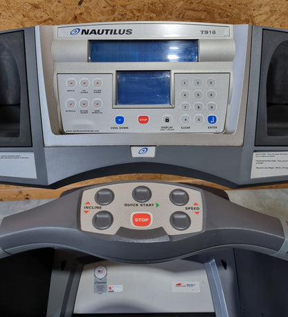 Nautilus T916 Laufband Treadmill, LED Konsole, gebraucht - überholter Zustand