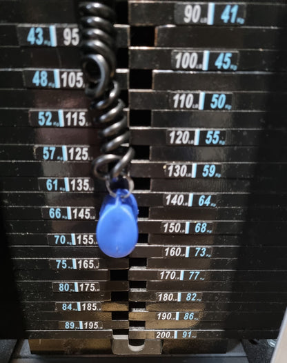 Nautilus Nitro EVO Abdominal Crunch, Bauchmuskelmaschine, Bauchbeuger Abs, Rahmenfarbe Silber, Polsterfarbe Schwarz, gebraucht - überholter Zustand
