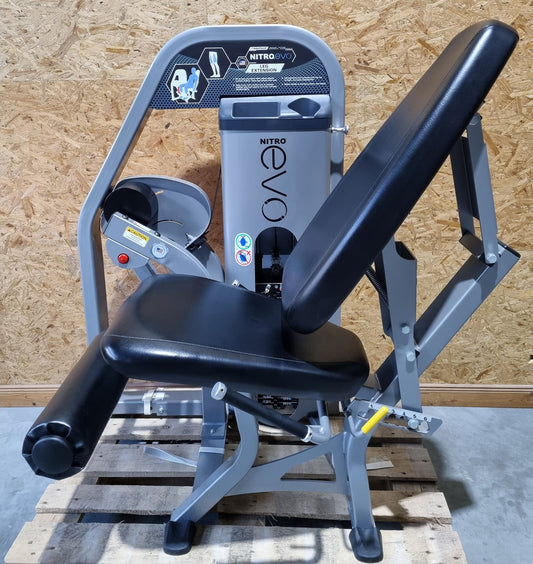 Nautilus Nitro EVO Leg Extension, Beinstrecker sitzend, Rahmenfarbe Silber, gebraucht - überholter Zustand