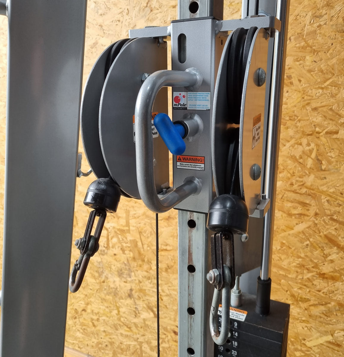 Nautilus Nitro Kabelzug Höhenverstellbar, Seilzug mit zwei Auszügen, Freistehend, Adjustable Tower Free Stand - F3ATFS - gebraucht - überholter Zustand