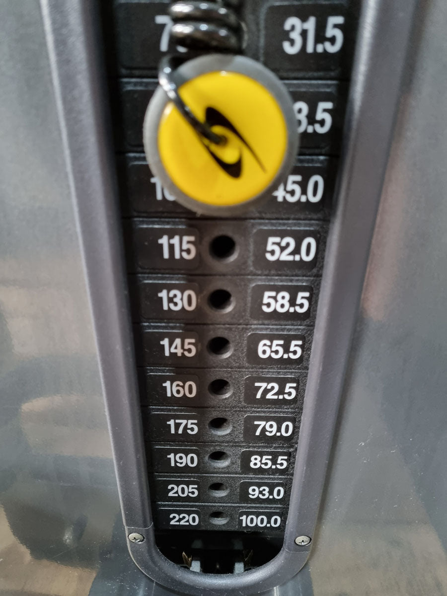 Cybex VR1 Lat-Row Latzug und Rudern - 2 in 1 Kombigerät - drehbare Griffe, Rahmen Anthrazit, gebraucht - überholter Zustand