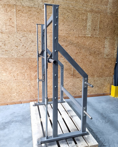 Gymleco Smith Machine 280 - Multi-press straight guided, plate loaded disc holder, used - tested condition