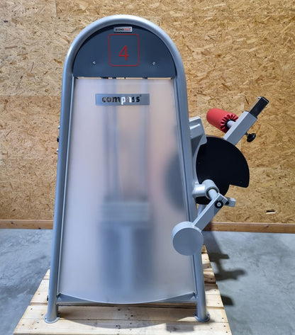Proxomed Rückenstrecker-beuger Kombi Compass 530, Hyperextension und Bauchmaschine 2 in 1 Kombigerät, MPG, Reha, Rahmenfarbe Silber, gebraucht - überholter Zustand