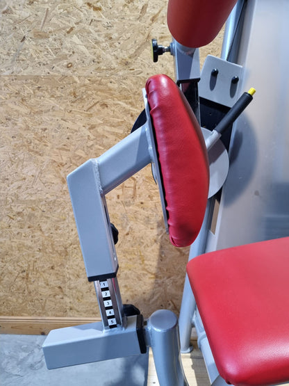 Proxomed Rückenstrecker-beuger Kombi Compass 530, Hyperextension und Bauchmaschine 2 in 1 Kombigerät, MPG, Reha, Rahmenfarbe Silber, gebraucht - überholter Zustand