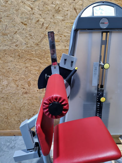 Proxomed Rückenstrecker-beuger Kombi Compass 530, Hyperextension und Bauchmaschine 2 in 1 Kombigerät, MPG, Reha, Rahmenfarbe Silber, gebraucht - überholter Zustand