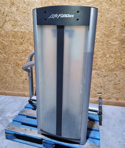 Life Fitness Optima Series - 12 Kraftgeräte im Set, 14 Trainingsstationen, Farbe Silber, gebraucht - überholter Zustand
