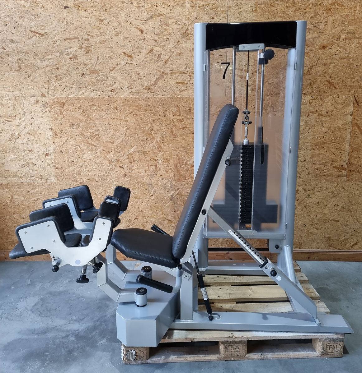 Physio&amp;Sports Ab-Adductor Combo, Pro Line, Abductors and Adductors 2 in 1 Combo Device, MPG, Rehab, Silver, Used - Refurbished Condition