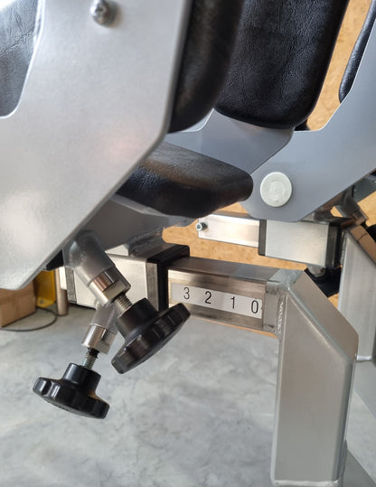 Physio&amp;Sports Ab-Adductor Combo, Pro Line, Abductors and Adductors 2 in 1 Combo Device, MPG, Rehab, Silver, Used - Refurbished Condition