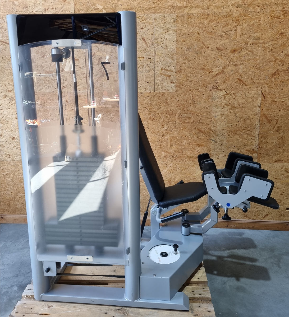 Physio&amp;Sports Ab-Adductor Combo, Pro Line, Abductors and Adductors 2 in 1 Combo Device, MPG, Rehab, Silver, Used - Refurbished Condition