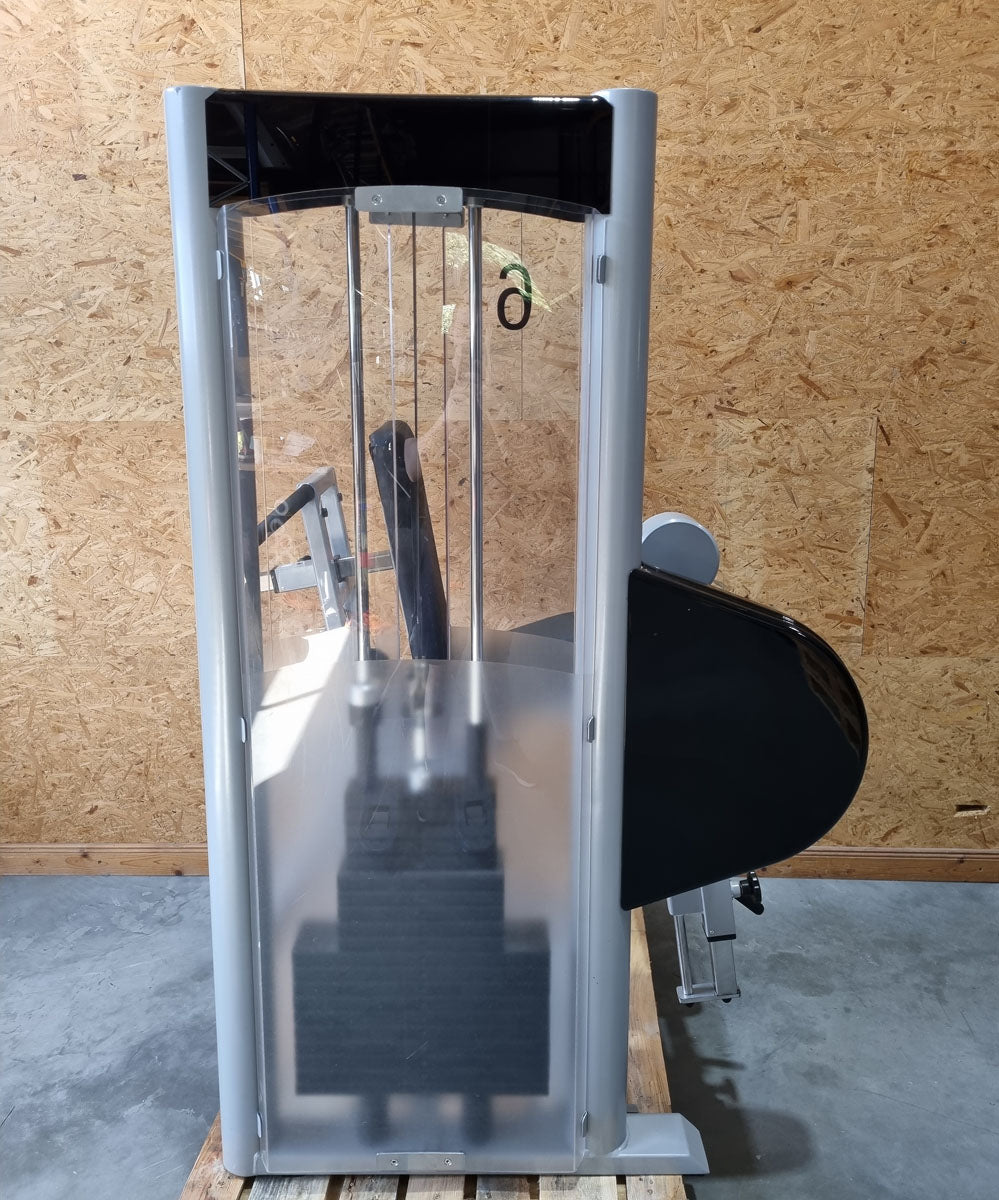 Physio&amp;Sports Leg Extension and Leg Curl Combo, Pro Line, 2 in 1 Combo, MPG, Rehab, Silver, Used - Refurbished Condition