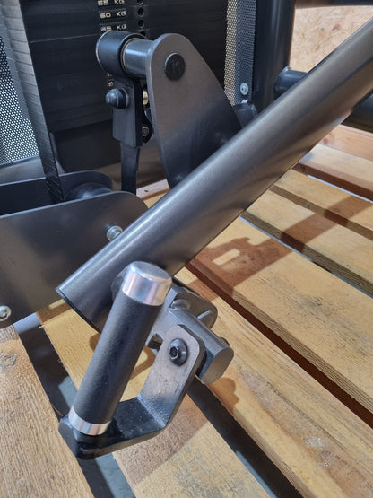Gym80 Sygnum Dual 4401 FTM Deadlift Machine, deadlift machine with 2x 105kg weight blocks Stack Weight, used - refurbished condition
