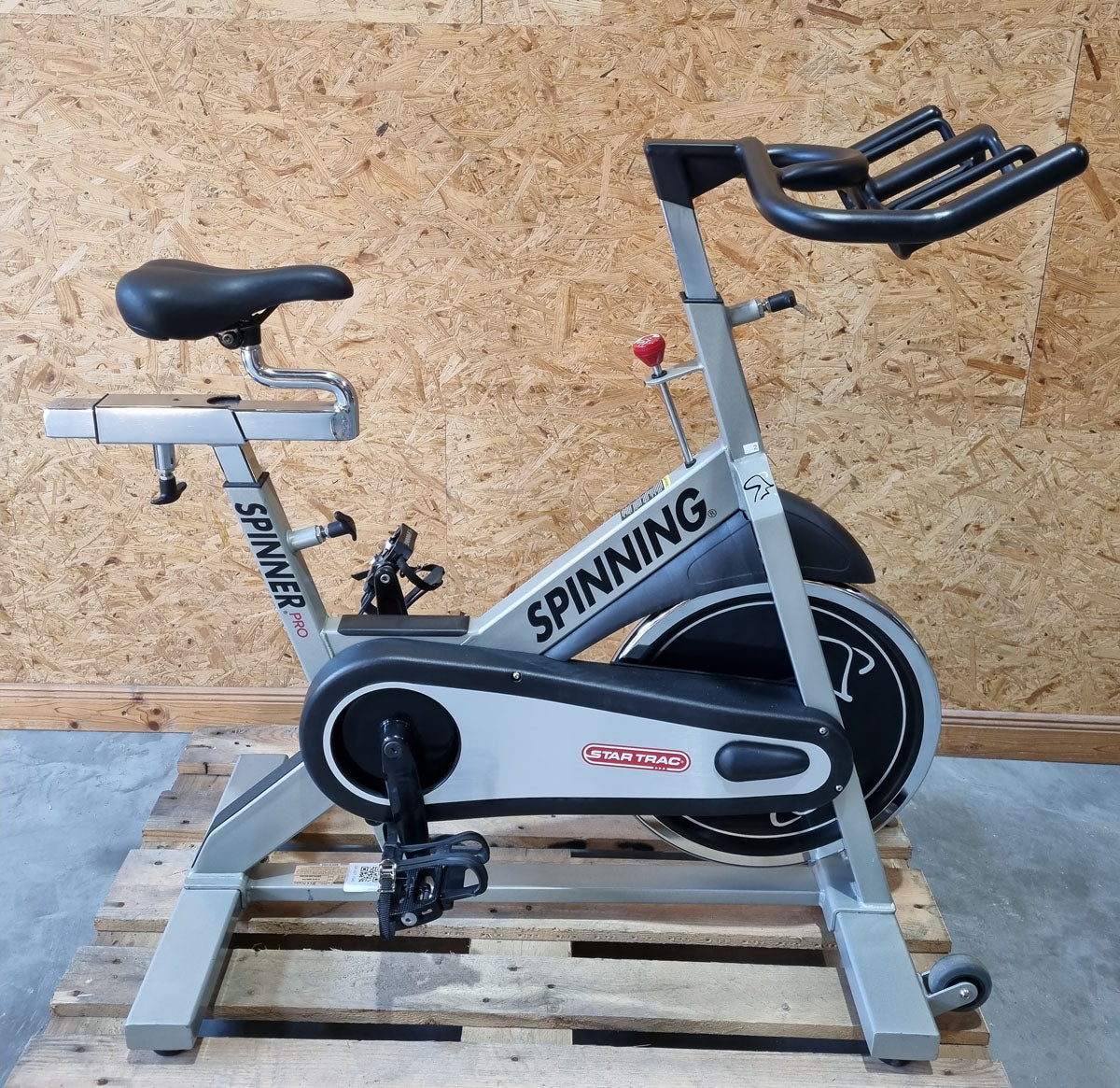 11 Stück im Set - Star Trac Spinner Pro Indoor Bike, Silber, gebraucht - geprüfter Zustand