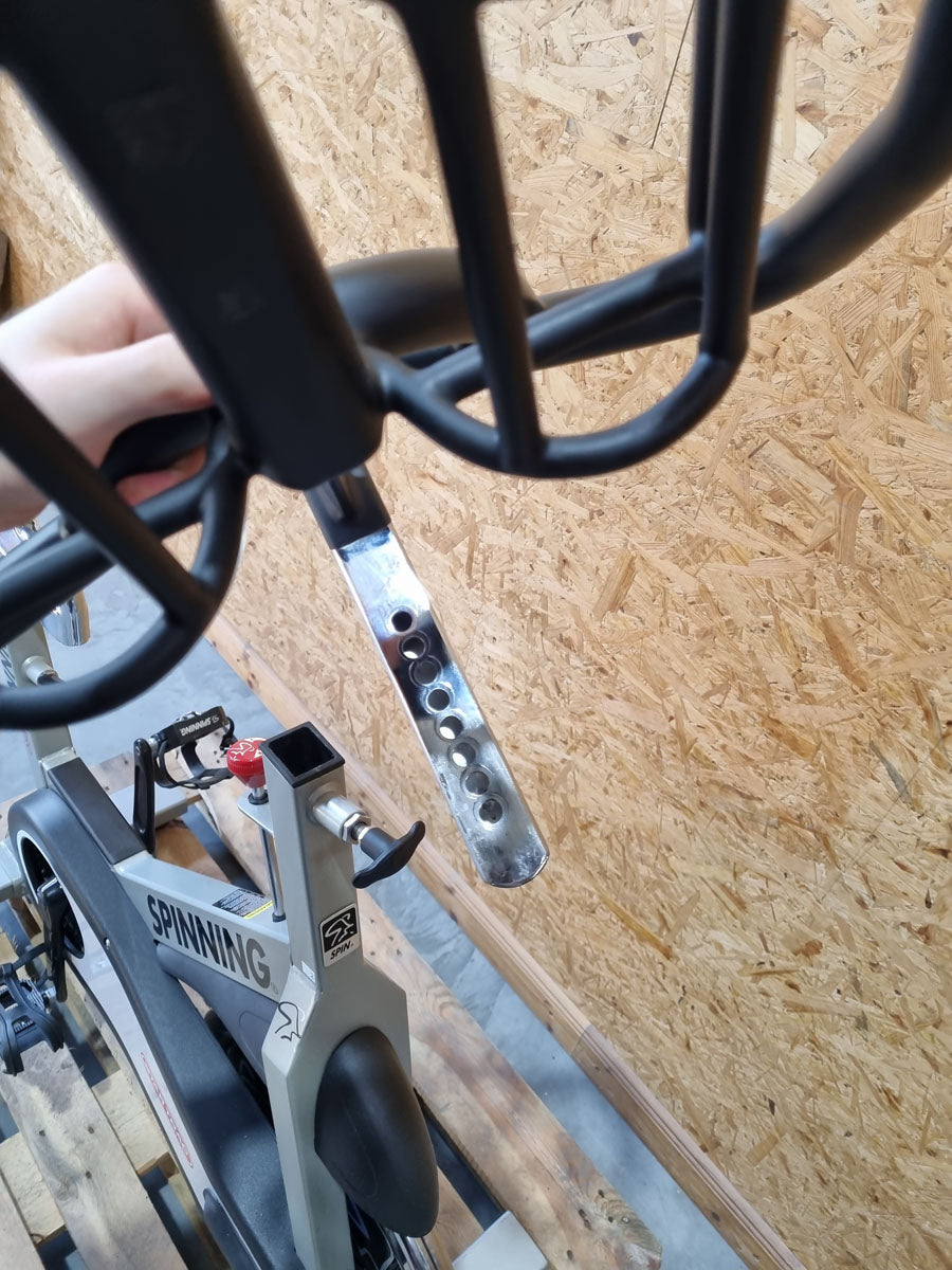 11 Stück im Set - Star Trac Spinner Pro Indoor Bike, Silber, gebraucht - geprüfter Zustand