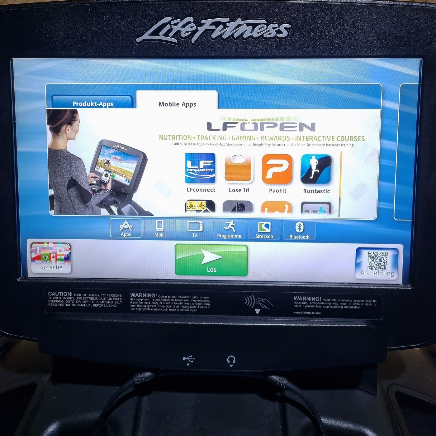 Life Fitness FlexStrider Trainer, Crosstrainer mit variabler Schrittlänge, Discover SE Touch Display Konsole, Elevation Series, gebraucht - überholter Zustand
