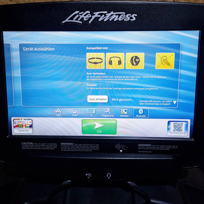 Life Fitness FlexStrider Trainer, Crosstrainer mit variabler Schrittlänge, Discover SE Touch Display Konsole, Elevation Series, gebraucht - überholter Zustand