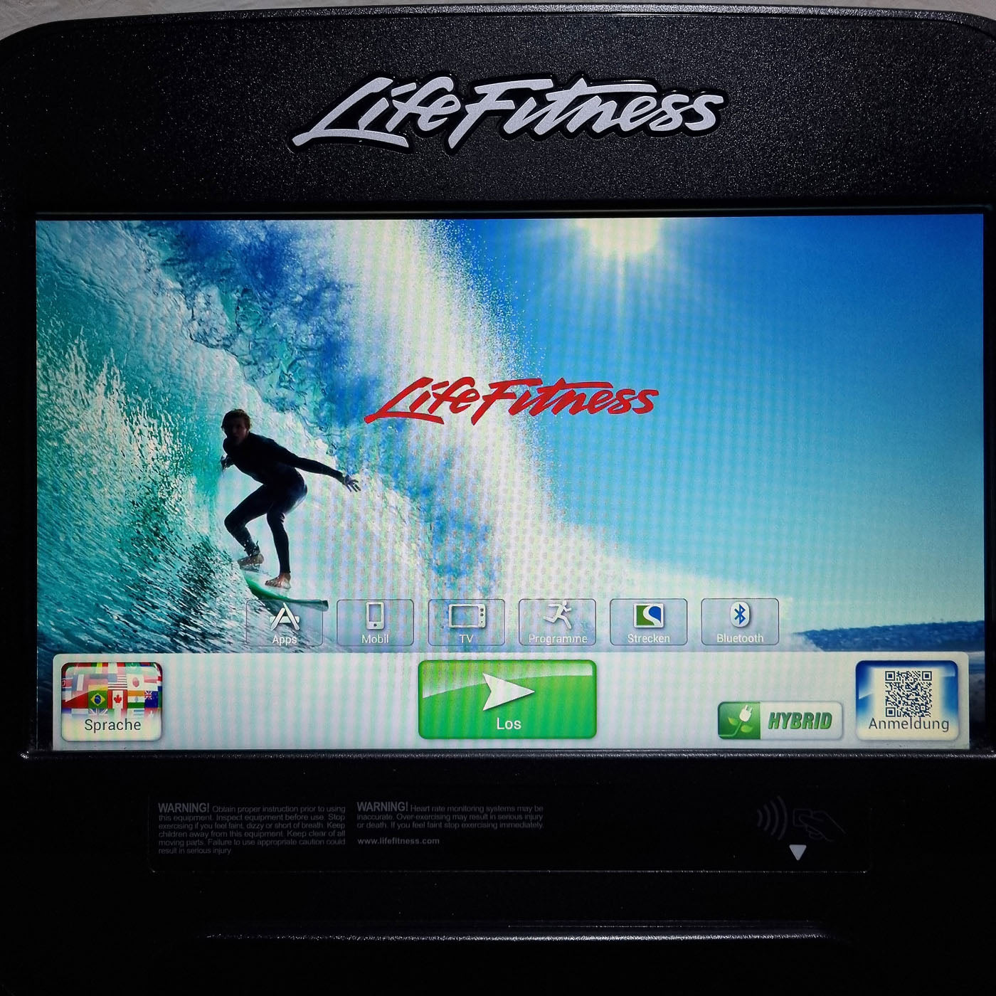 Life Fitness FlexStrider Trainer, Crosstrainer mit variabler Schrittlänge, Discover SE Touch Display Konsole, Elevation Series, gebraucht - überholter Zustand
