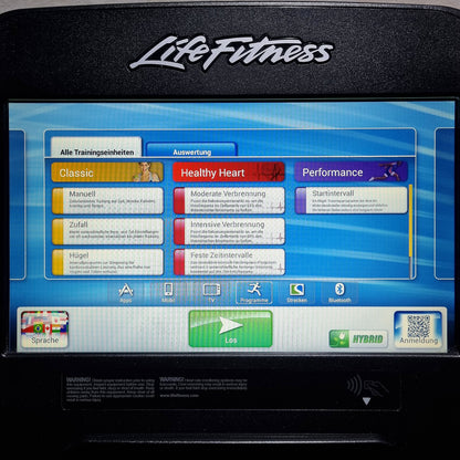 Life Fitness FlexStrider Trainer, Crosstrainer mit variabler Schrittlänge, Discover SE Touch Display Konsole, Elevation Series, gebraucht - überholter Zustand