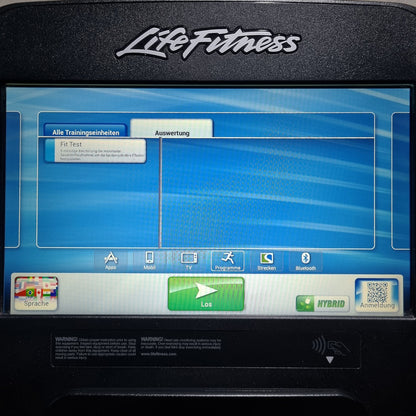 Life Fitness FlexStrider Trainer, Crosstrainer mit variabler Schrittlänge, Discover SE Touch Display Konsole, Elevation Series, gebraucht - überholter Zustand