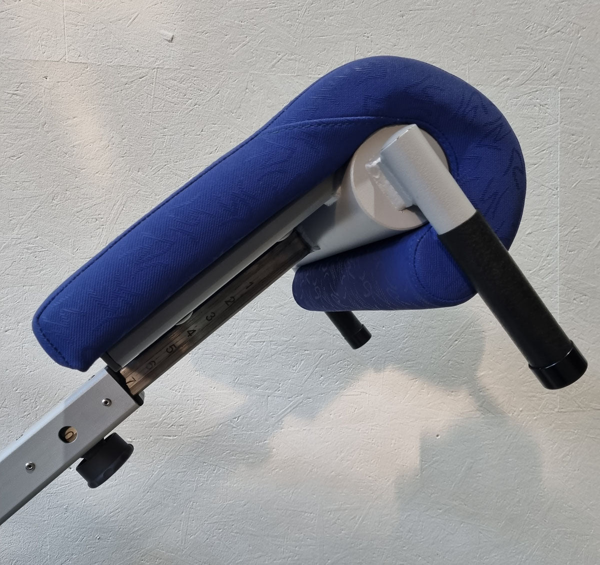 Frei Genius Basic Lateral-Lumbaltrainer, Hyperextension 15 bis 45° verstellbar, Rückenstreckerbank, Rahmenfarbe Silber, gebraucht - überholter Zustand
