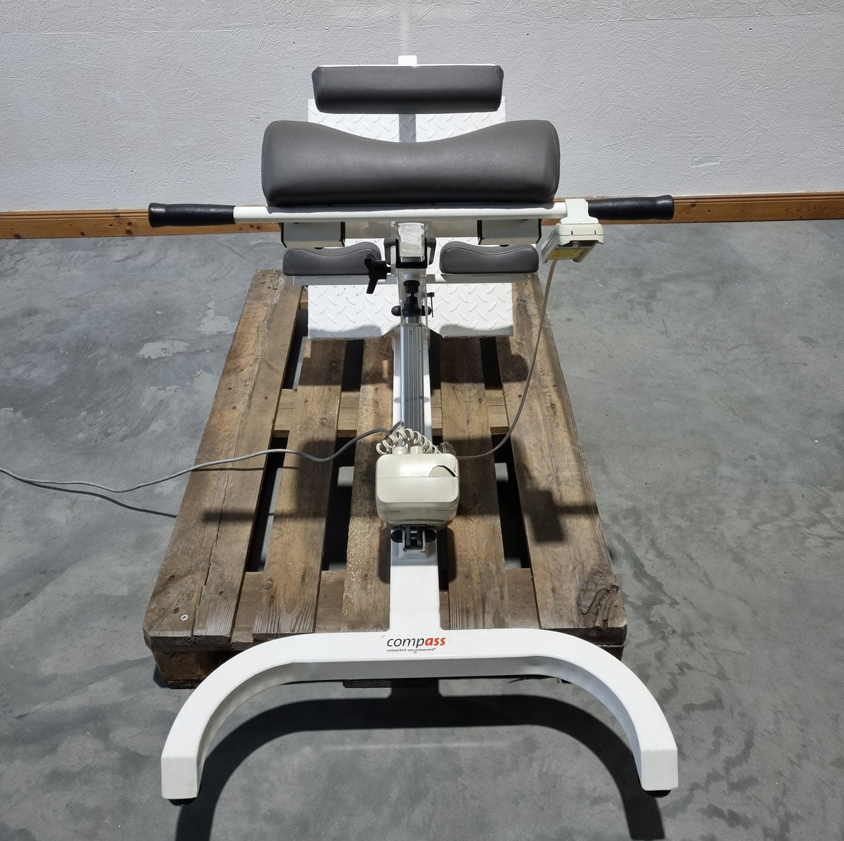 Proxomed Compass MTT Rückentrainer Kombi, Hyperextension, Rückenstrecker, elektrisch verstellbar, Rumpfmuskeltrainer, gebraucht - überholter Zustand
