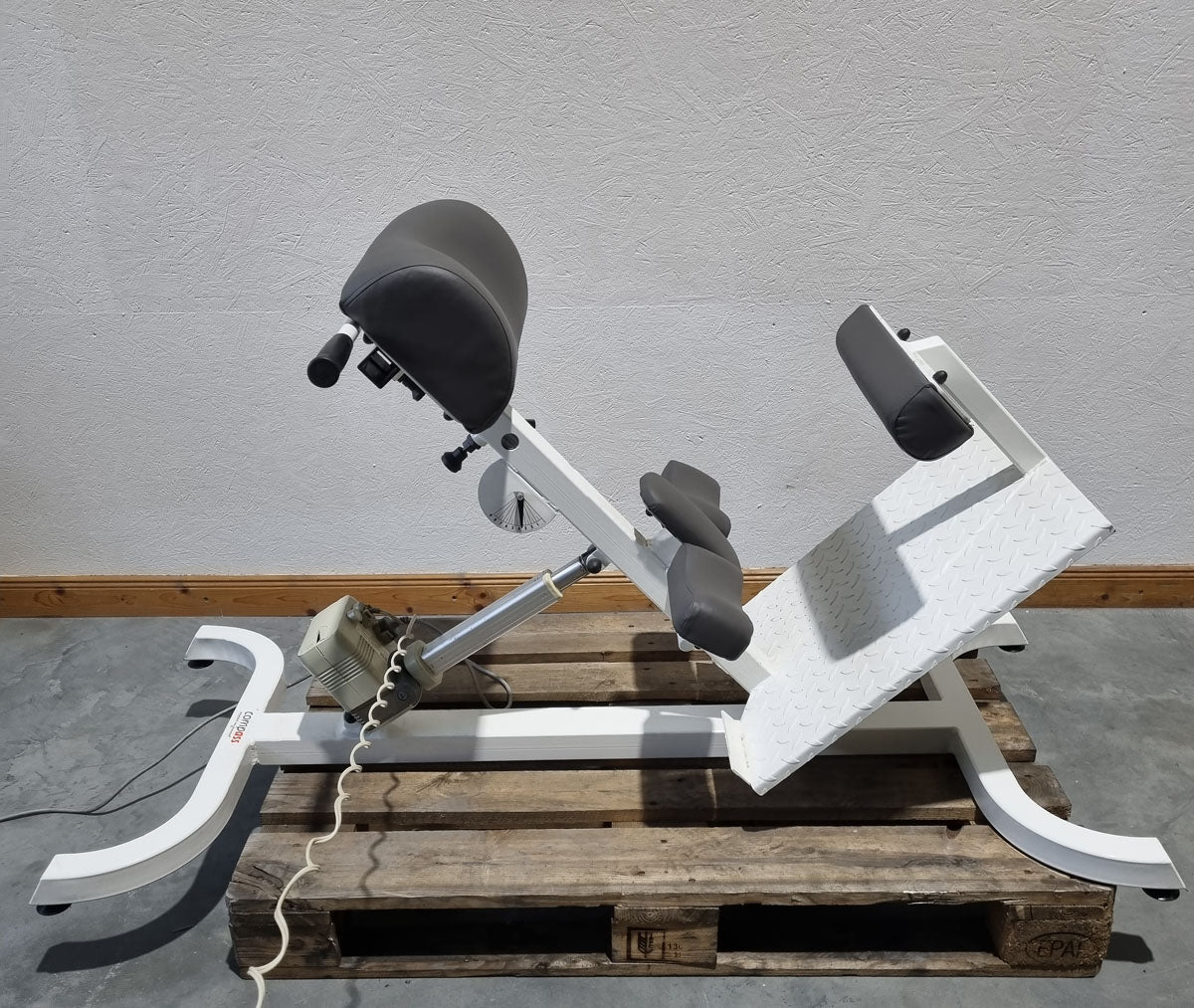 Proxomed Compass MTT Rückentrainer Kombi, Hyperextension, Rückenstrecker, elektrisch verstellbar, Rumpfmuskeltrainer, gebraucht - überholter Zustand