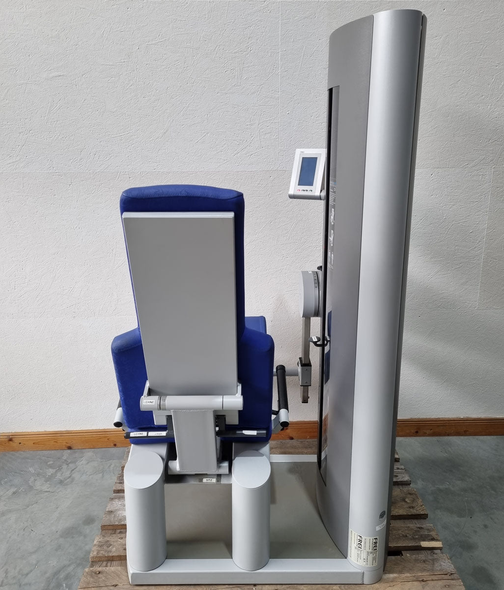 Frei Genius Eco leg extension adjustable, knee extension, leg extension, frame color silver, used - refurbished condition