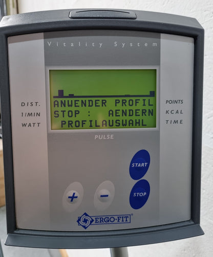 Ergo-Fit Mix 3100 S MED, liegender Ellipsentrainer / Crosstrainer / Ergometer, MPG, Medizinzulassung, liege Mixxer bei Rückenproblemen, gebraucht - überholter Zustand