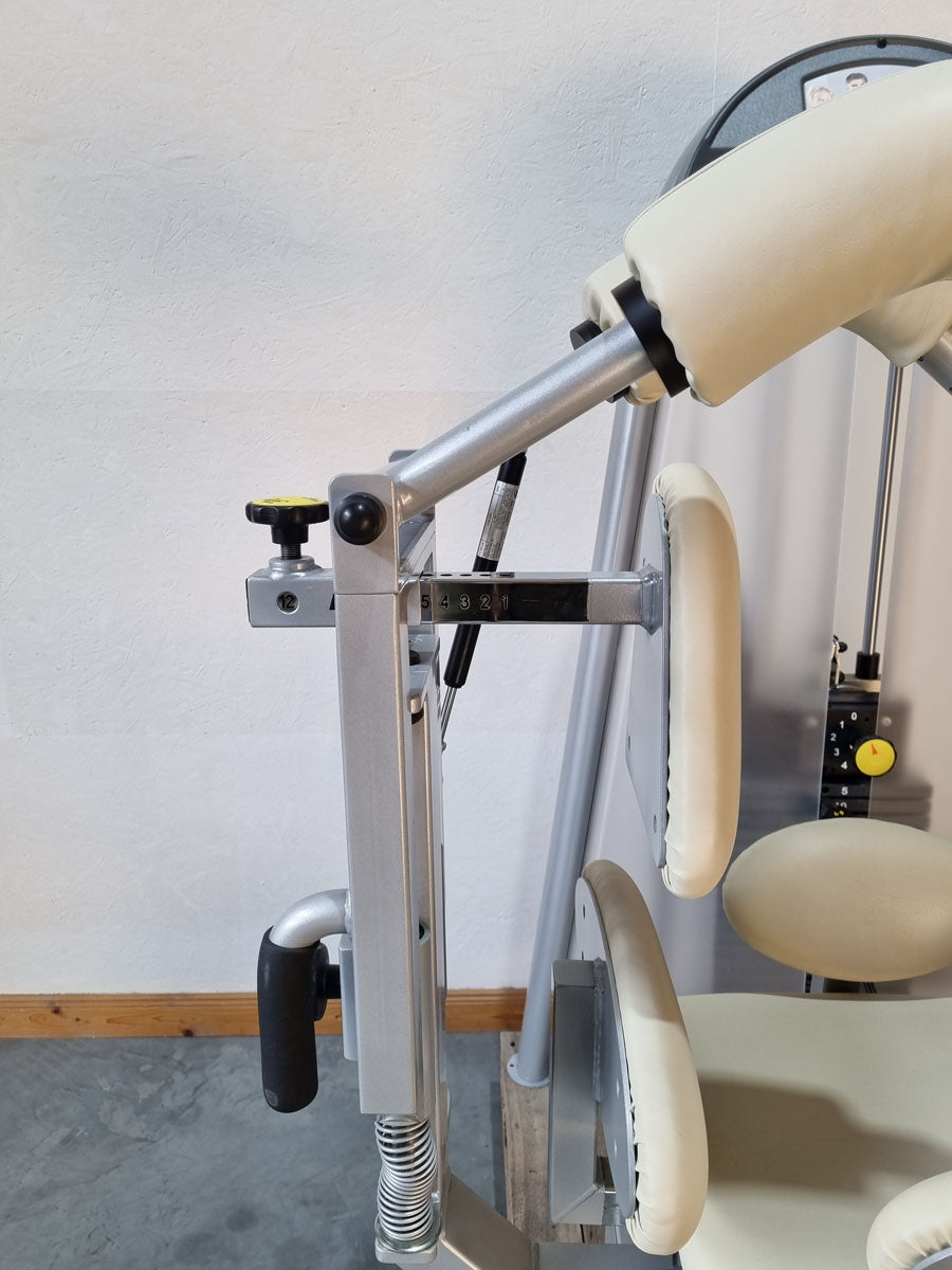Proxomed Compass 530 Rumpfrotator, Rotator, Rotationsmaschine, Twister, Rotary Torso, seitliche Bauchmuskeln, MPG, Reha, Rahmenfarbe Silber, gebraucht - überholter Zustand