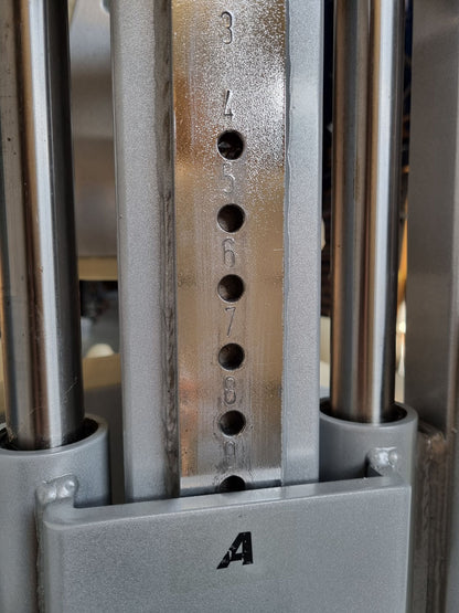 Proxomed Compass 530 Rumpfrotator, Rotator, Rotationsmaschine, Twister, Rotary Torso, seitliche Bauchmuskeln, MPG, Reha, Rahmenfarbe Silber, gebraucht - überholter Zustand