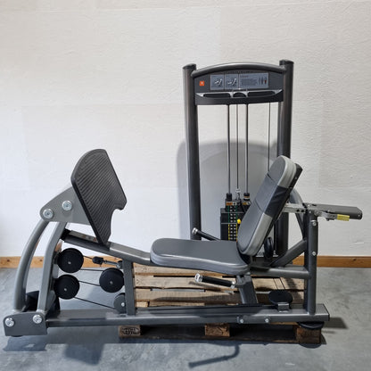Impulse Fitness leg press horizontal, frame color gray-anthracite, used - refurbished condition