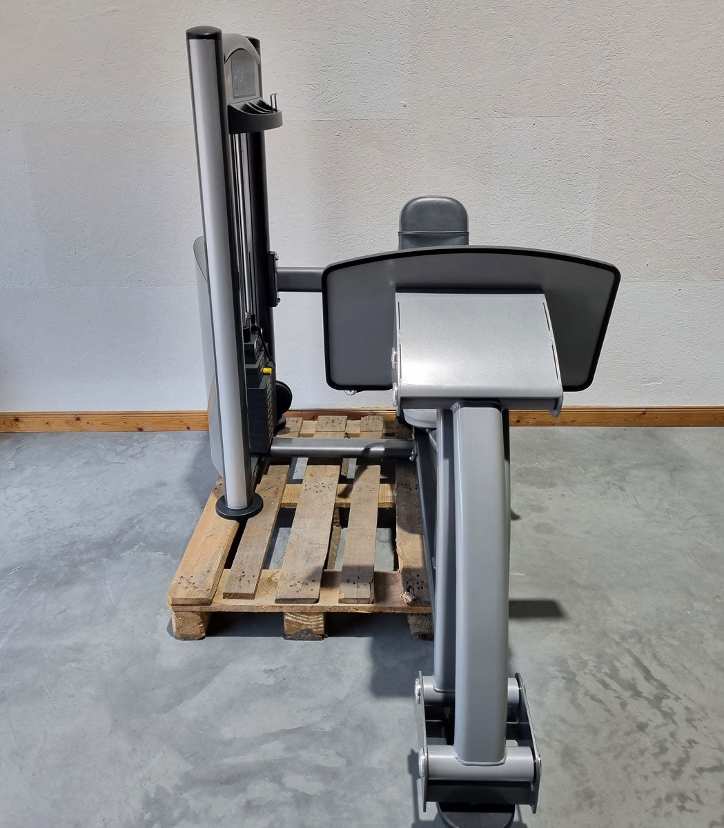 Impulse Fitness leg press horizontal, frame color gray-anthracite, used - refurbished condition