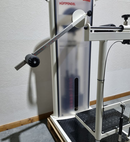 Pego Sport NordicLine hip pendulum, Multi Total Hip, kick machine, hip machine, MPG, frame color white, used - refurbished condition