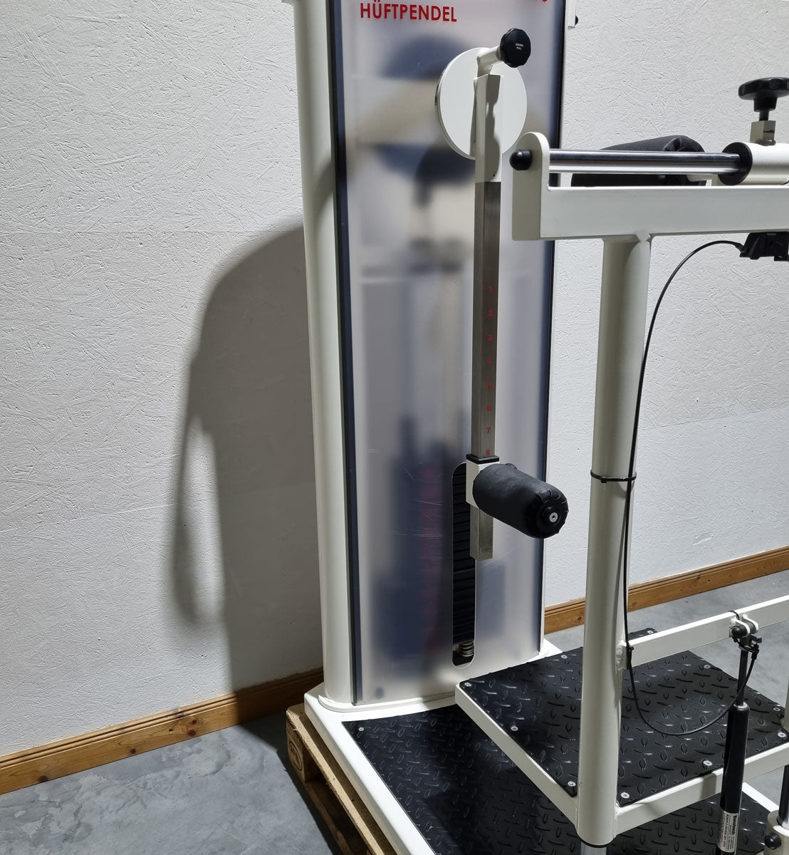Pego Sport NordicLine hip pendulum, Multi Total Hip, kick machine, hip machine, MPG, frame color white, used - refurbished condition