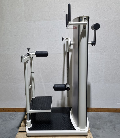 Pego Sport NordicLine hip pendulum, Multi Total Hip, kick machine, hip machine, MPG, frame color white, used - refurbished condition
