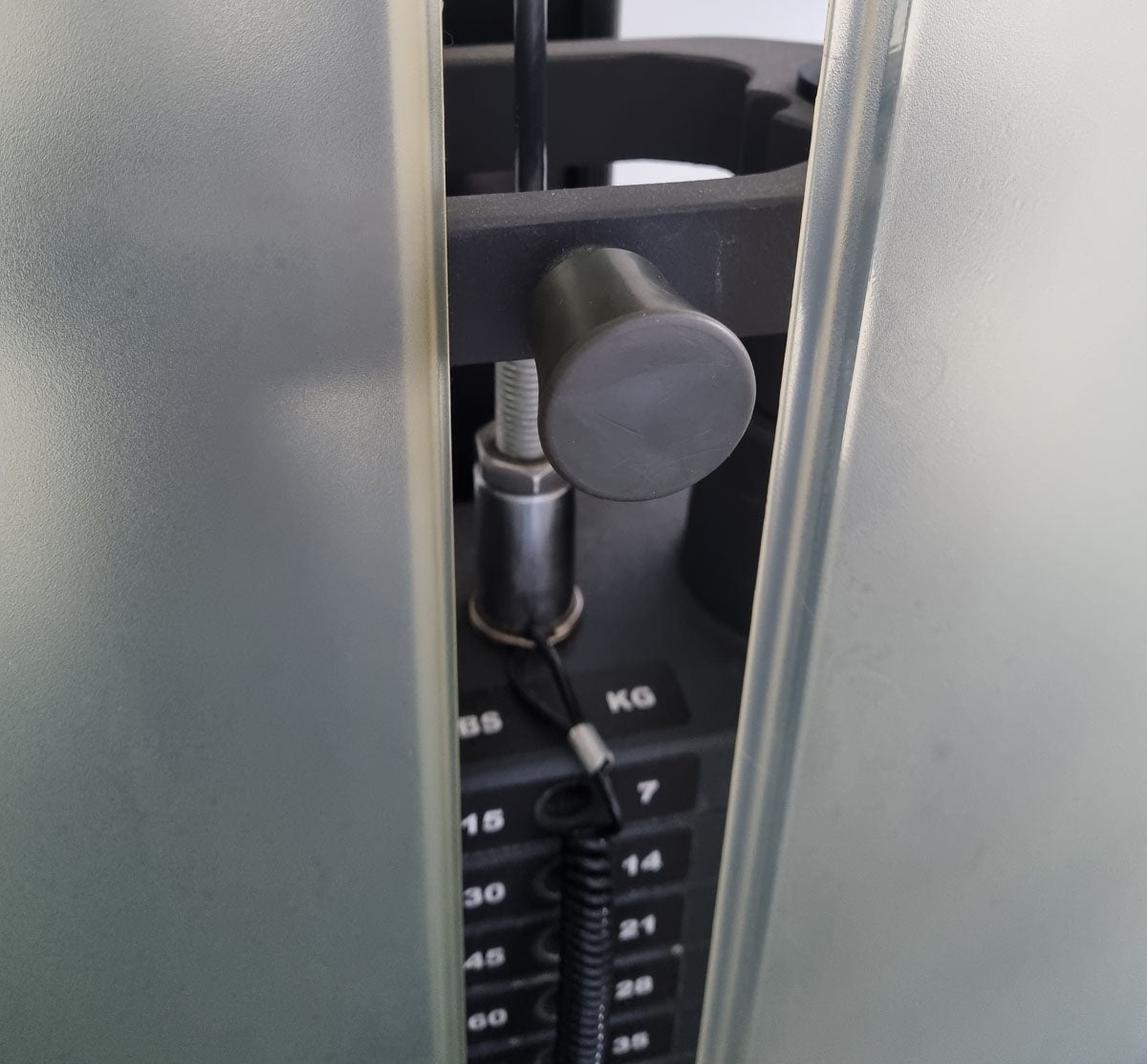 Life Fitness Optima Series Bauchmuskel-Maschine, Abdominal Crunch OSAB, Rahmenfarbe Silber, Polsterfarbe Orange, gebraucht - überholter Zustand