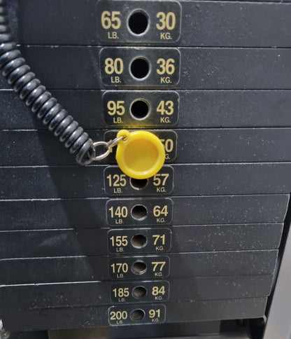 Nautilus Nitro Beinstrecker und Beinbeuger sitzend, 2 Geräte im Set, Leg Curl and Leg Extension seated, Rahmenfarbe Anthrazit, gebraucht - überholter Zustand