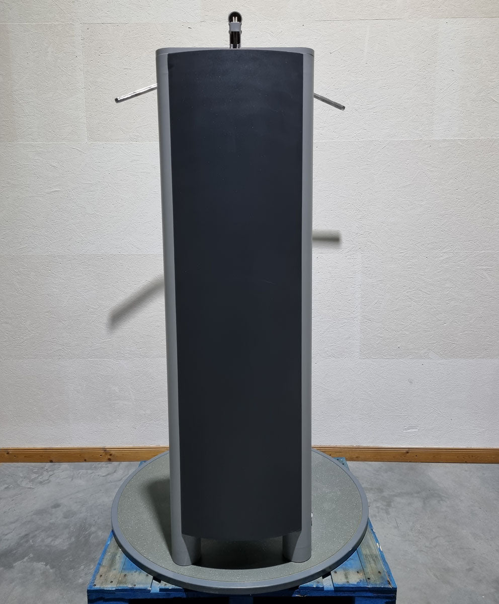 Frei Genius Lateral-Zug, Latzug von Oben mit Seilzug, Lat-Machine, Pulldown, Rahmenfarbe Silber - gebraucht - überholter Zustand