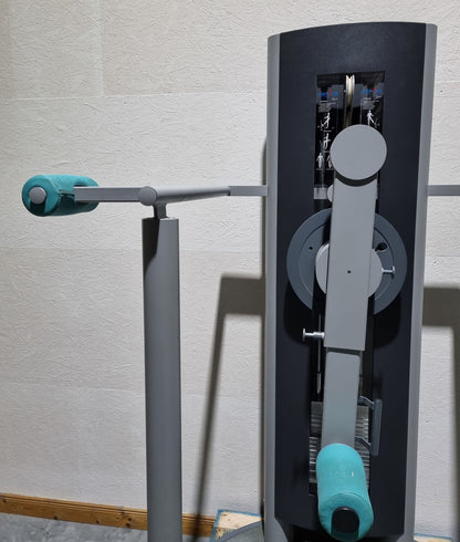 Frei Genius hip machine, hip pendulum, multi hip, kick machine, total hip also usable for ab-adductor training, frame color silver - used - refurbished condition
