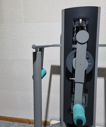 Frei Genius hip machine, hip pendulum, multi hip, kick machine, total hip also usable for ab-adductor training, frame color silver - used - refurbished condition
