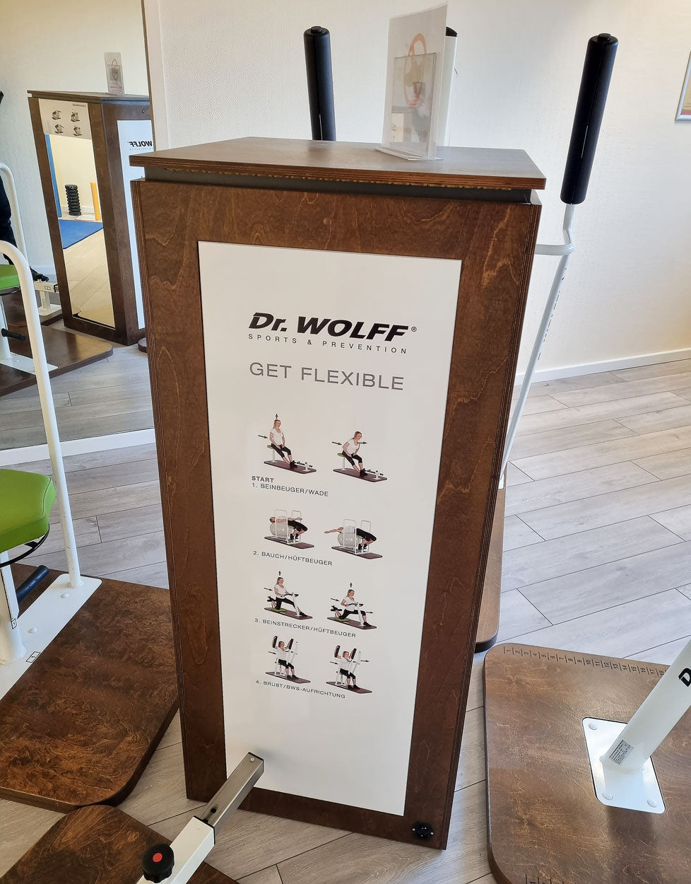 Dr. Wolff Get Flexible Zirkel, 4er Set Beweglichkeitstraining für Rücken und Gelenke, Beweglichkeitszirkel, Rückenzirkel zum dehnen, gebraucht - guter Zustand