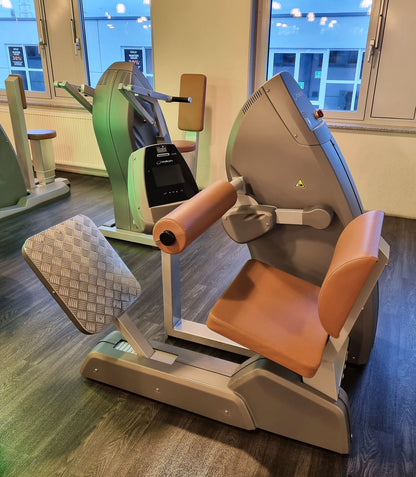 Milon 8-seater PREMIUM strength circuit, built in 2017, housing in anthracite stone, upholstery brown, including LED traffic light, top condition, used - overhauled and as good as new