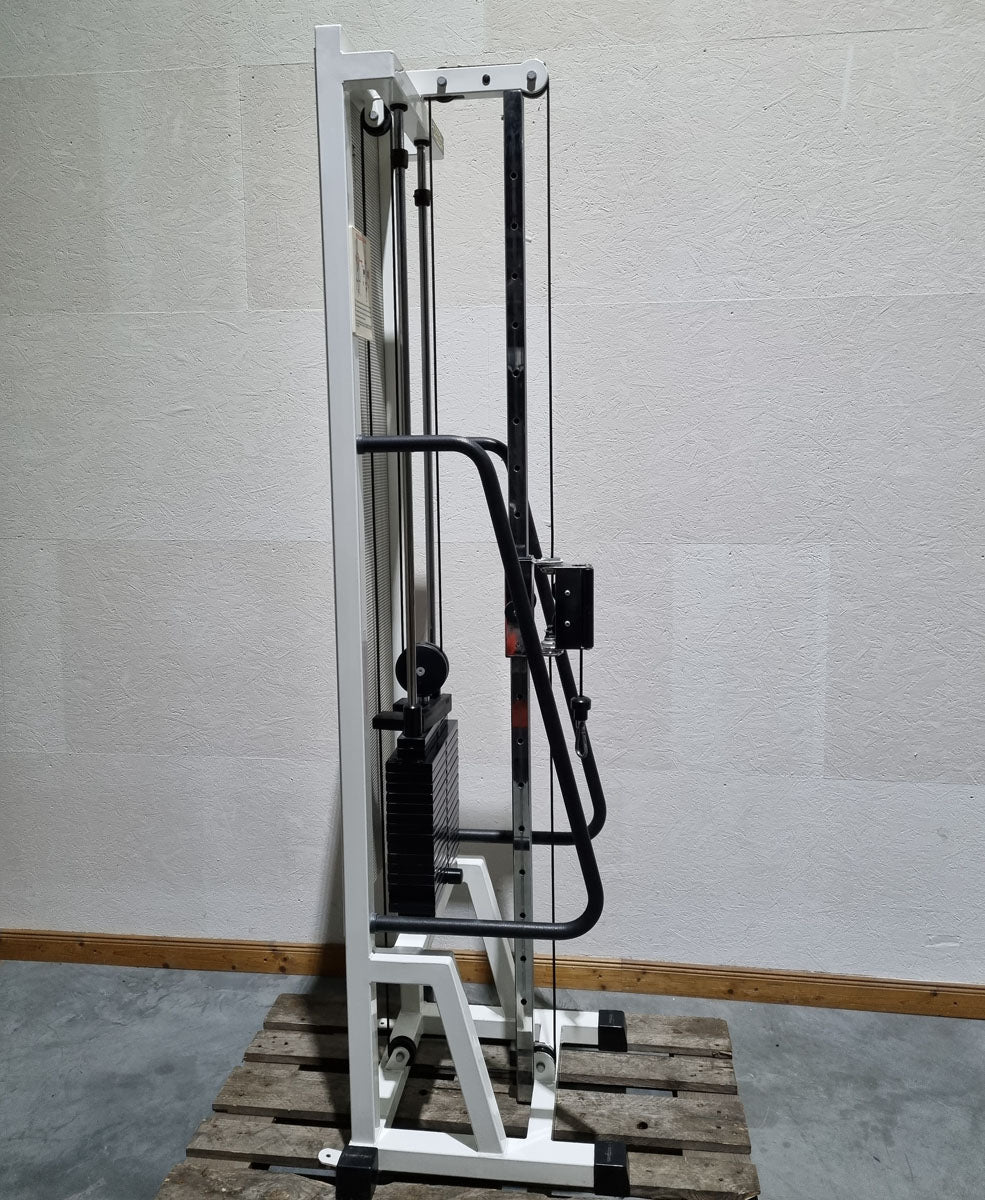 Technogym Ercoline Rehab, Kabelzug höhenverstellbar, Seilzug, Zugapparat 80kg, Rahmenfarbe Weiß, gebraucht - überholter Zustand