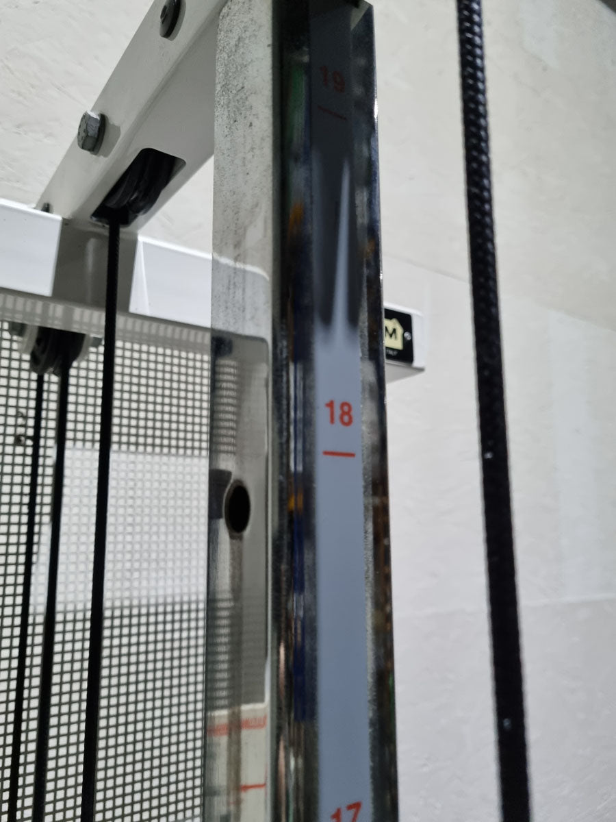 Technogym Ercoline Rehab, Kabelzug höhenverstellbar, Seilzug, Zugapparat 80kg, Rahmenfarbe Weiß, gebraucht - überholter Zustand