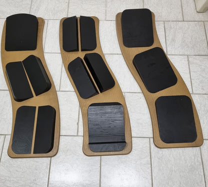 Extrafit Fuss-Zirkel, 7 Boards, Barfußpfad aus Holz, Fußzirkel, guter gebrauchter Zustand