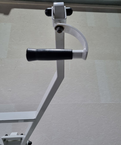 Proxomed Compass Schulterblattfixator / Stützstemme - Latzug und Dips - Kombigerät 2 in 1, Rahmenfarbe Weiß, gebraucht - überholter Zustand