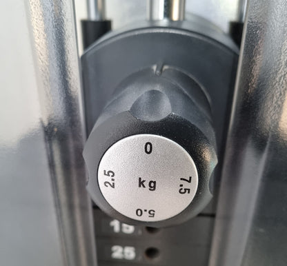 Life Fitness Abductor Machine, Hip Abduction Abductor, Signature Series, Frame Color Silver, Used - Refurbished Condition