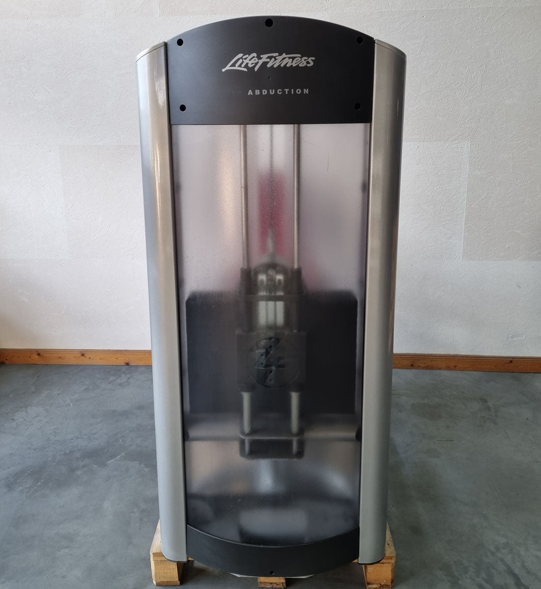 Life Fitness Abductor Machine, Hip Abduction Abductor, Signature Series, Frame Color Silver, Used - Refurbished Condition